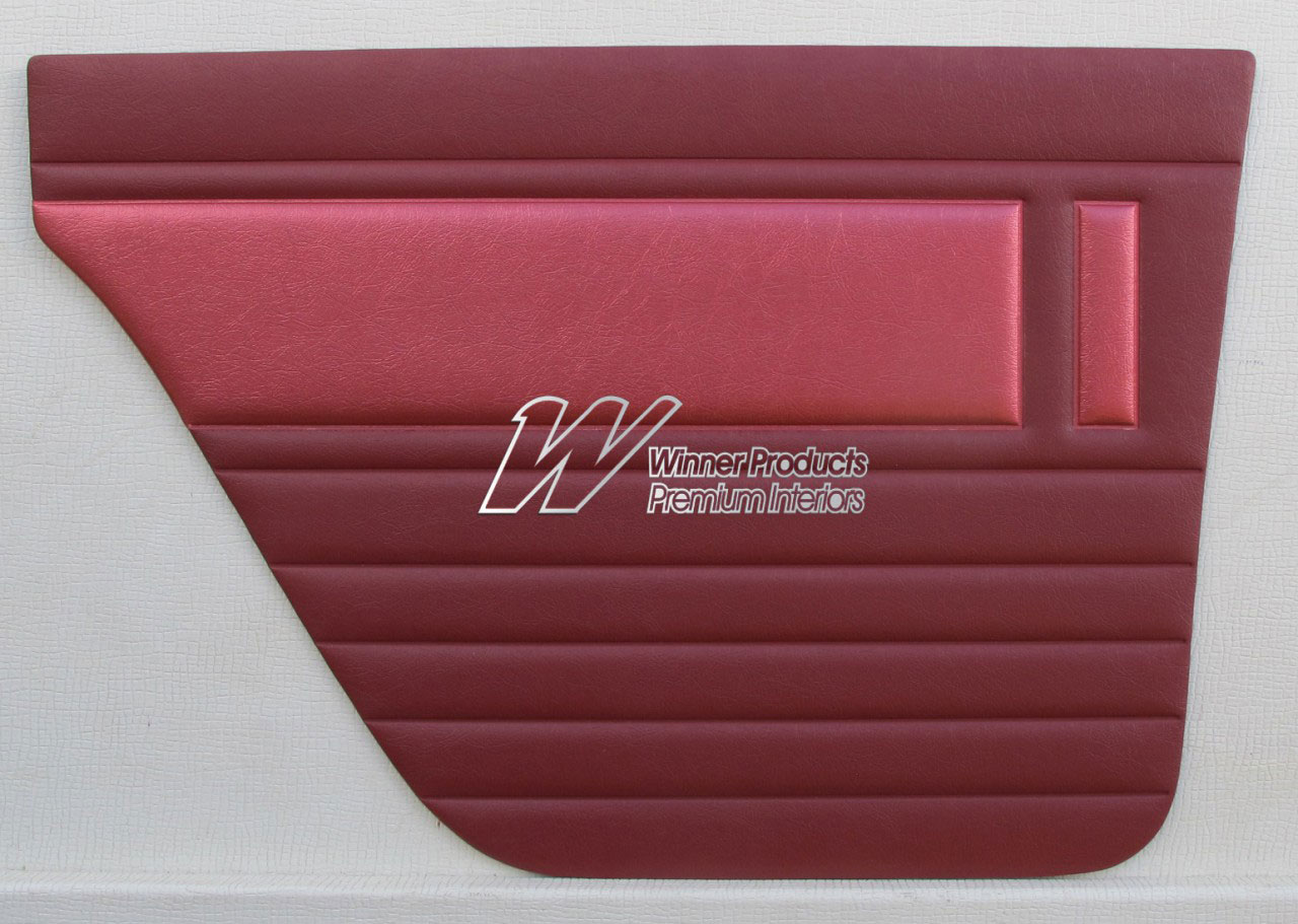 Holden Special EH Special Wagon C37 Garnet & Bolero Red Door Trims (Image 12 of 12)