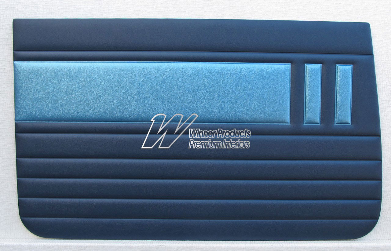 Holden Special EH Special Wagon C38 Saxe & Columbine Blue Door Trims (Image 11 of 15)