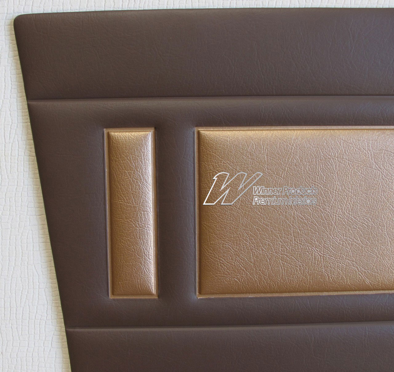 Holden Special EH Special Wagon C42 Aztec Gold & Jamboree Brown Door Trims (Image 5 of 20)