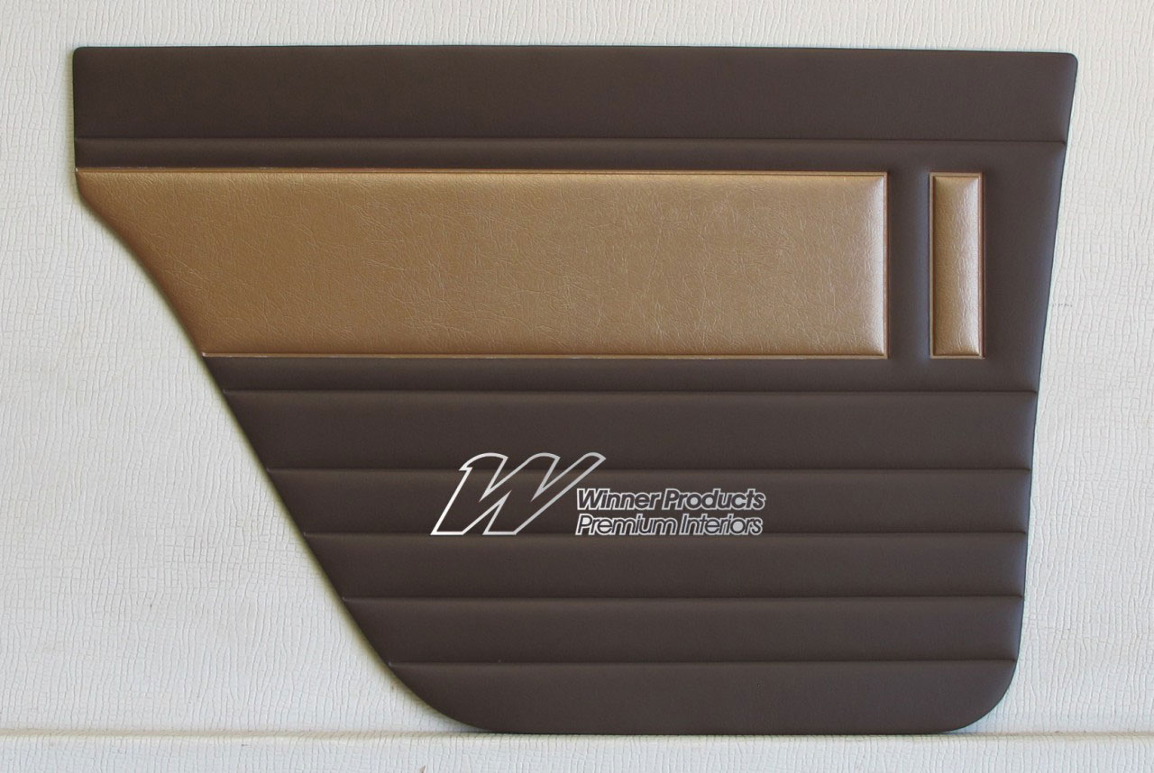 Holden Special EH Special Wagon C42 Aztec Gold & Jamboree Brown Door Trims (Image 8 of 20)