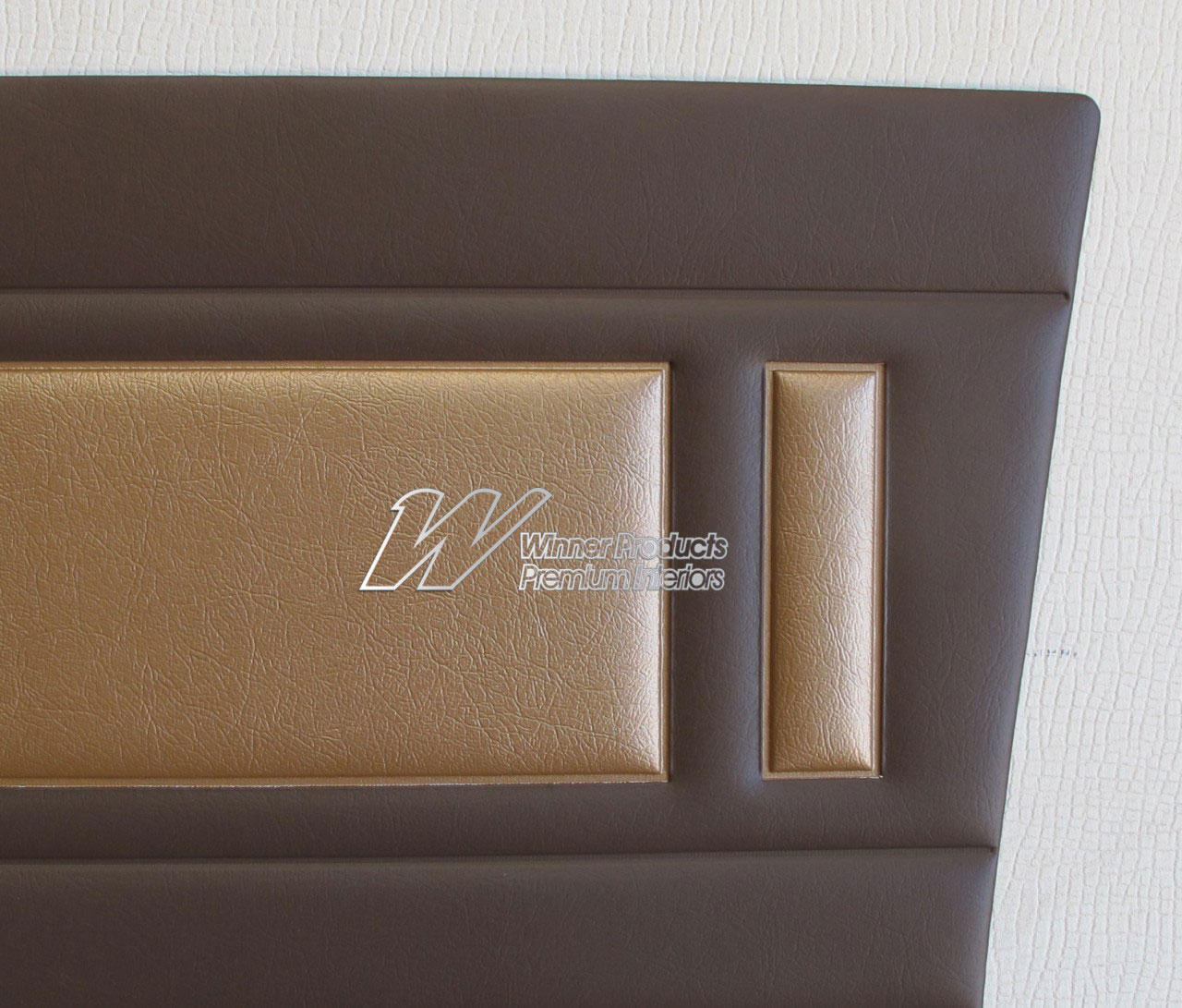 Holden Special EH Special Wagon C42 Aztec Gold & Jamboree Brown Door Trims (Image 10 of 20)