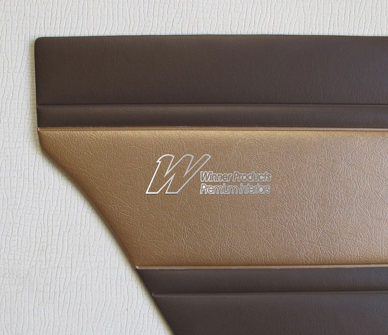 Holden Special EH Special Wagon C42 Aztec Gold & Jamboree Brown Door Trims (Image 11 of 20)