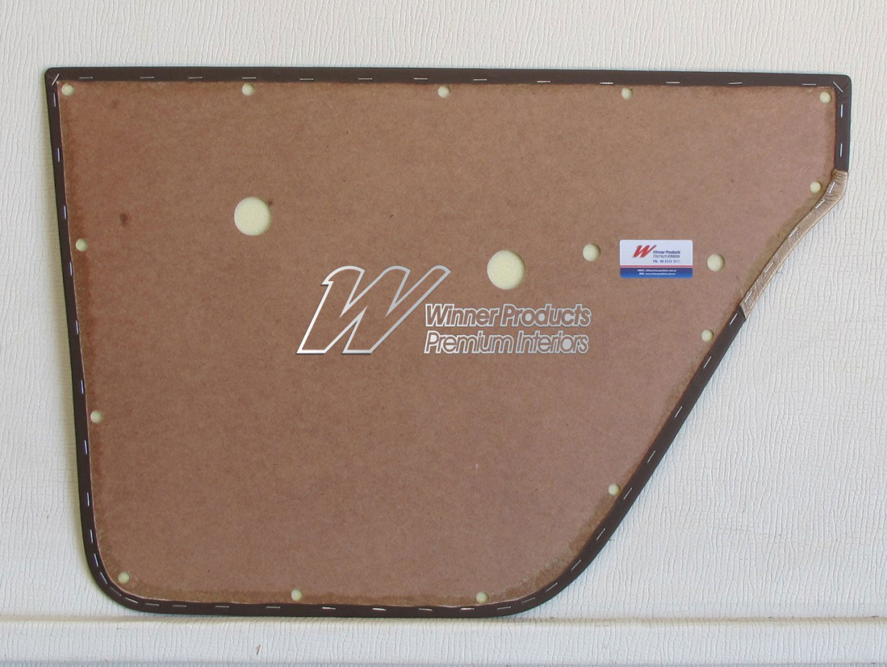 Holden Special EH Special Wagon C42 Aztec Gold & Jamboree Brown Door Trims (Image 12 of 20)