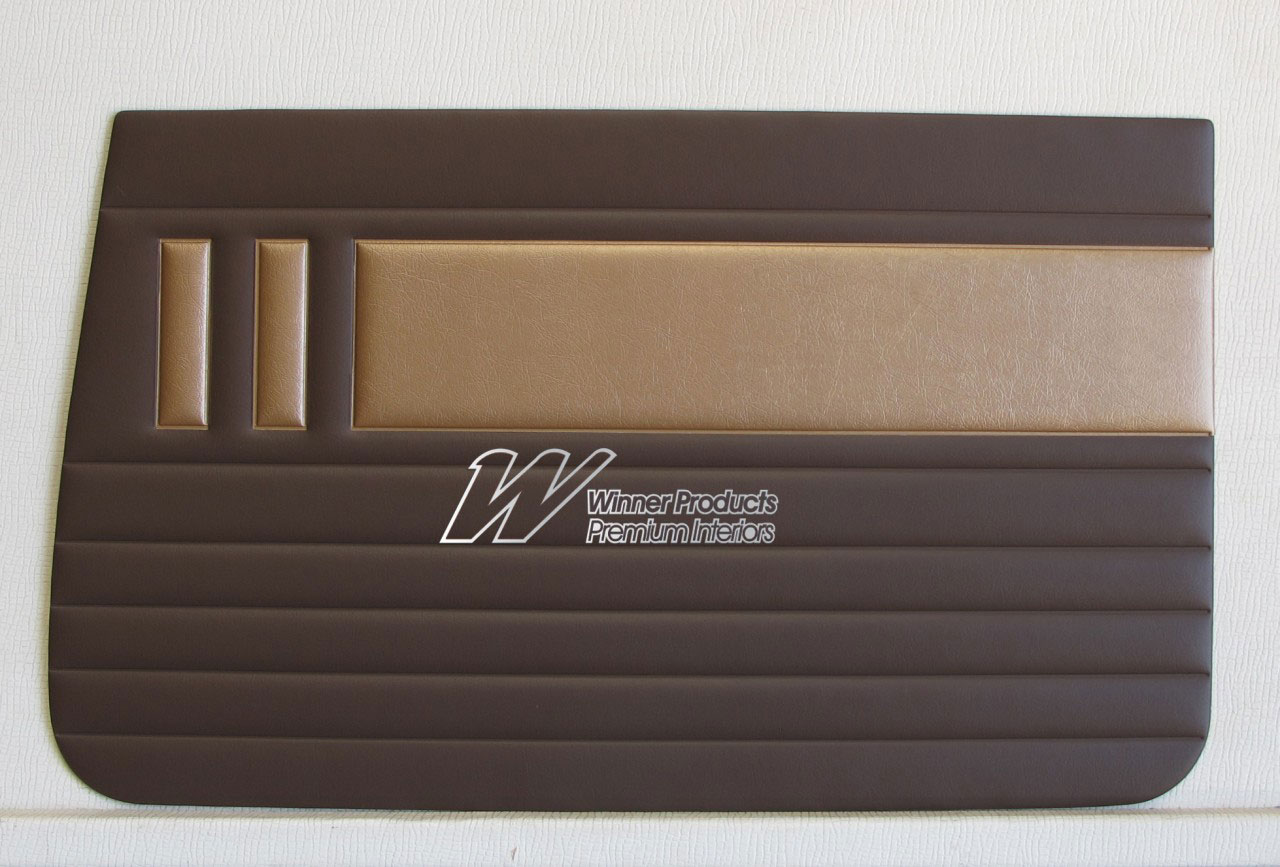 Holden Special EH Special Wagon C42 Aztec Gold & Jamboree Brown Door Trims (Image 13 of 20)