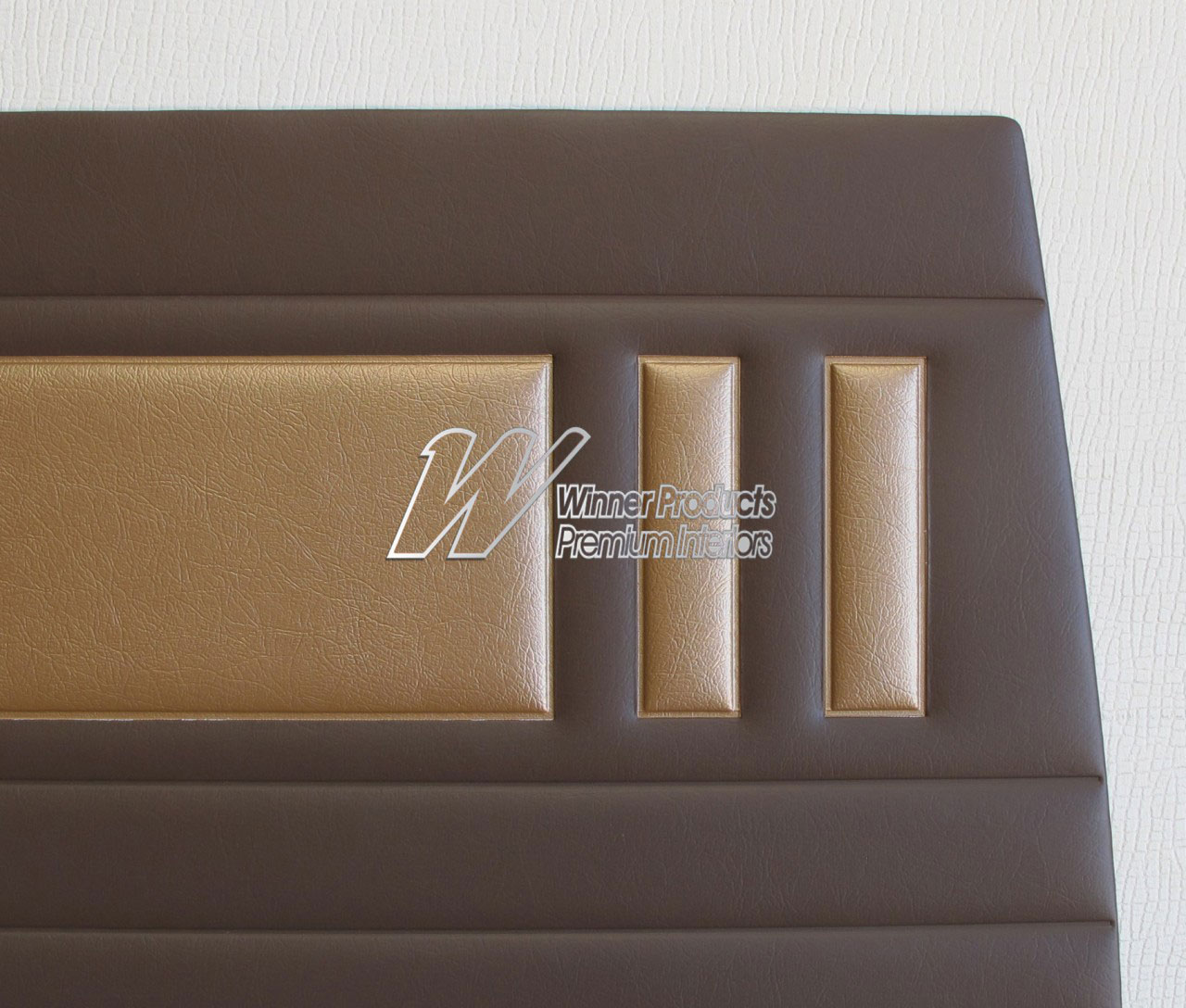 Holden Special EH Special Wagon C42 Aztec Gold & Jamboree Brown Door Trims (Image 17 of 20)