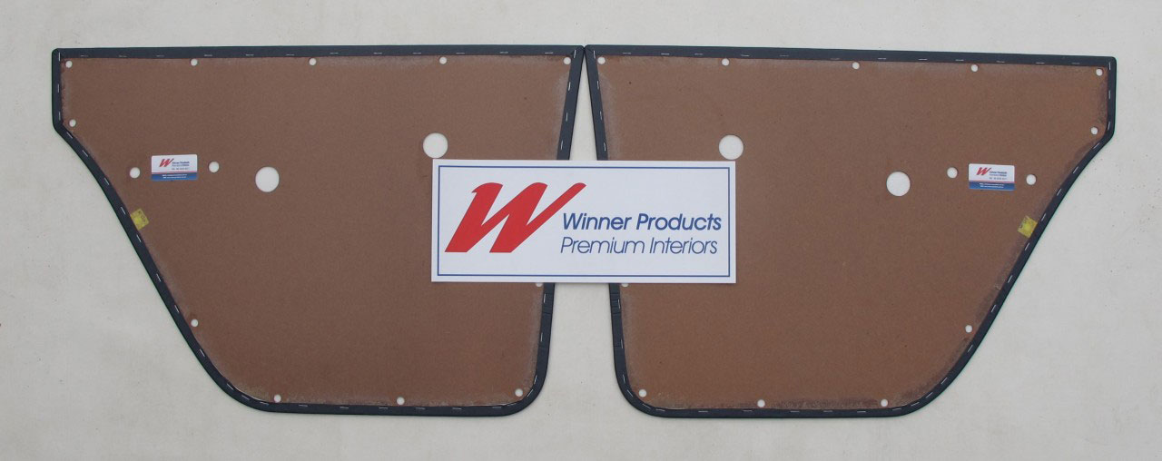 Holden Standard EH Standard Wagon C24 Columbine Blue Door Trims (Image 2 of 5)