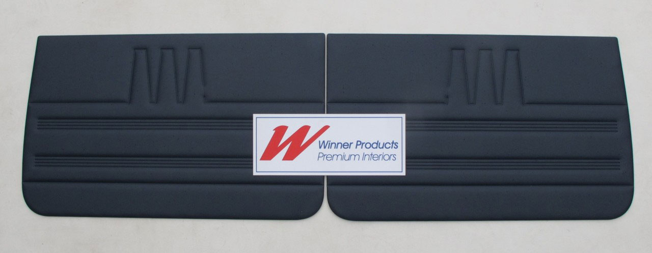 Holden Standard EH Standard Wagon C24 Columbine Blue Door Trims (Image 3 of 5)