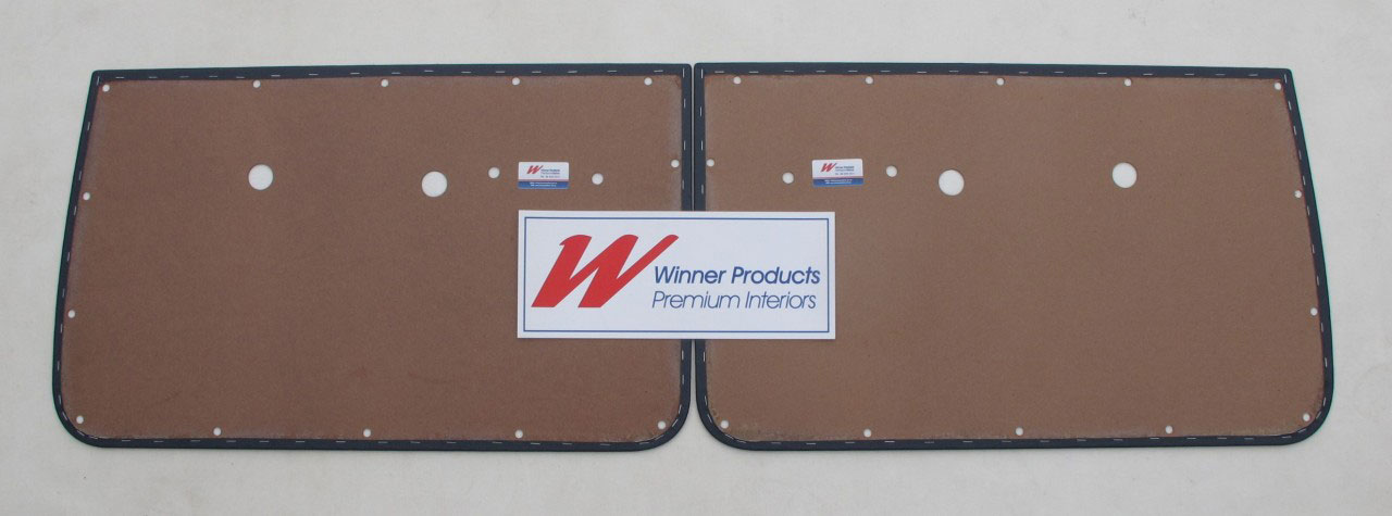 Holden Standard EH Standard Wagon C24 Columbine Blue Door Trims (Image 4 of 5)