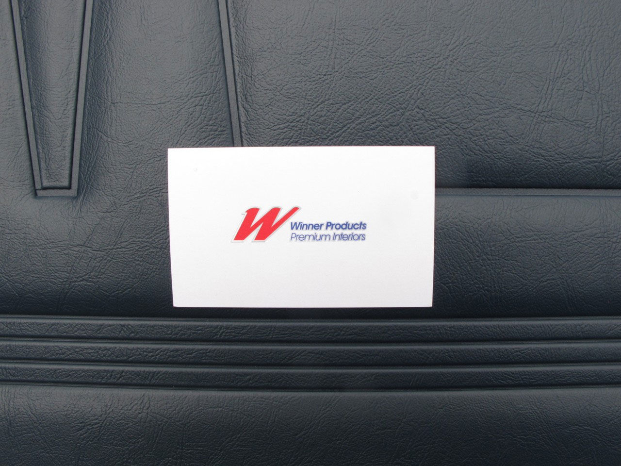 Holden Standard EH Standard Wagon C24 Columbine Blue Door Trims (Image 5 of 5)