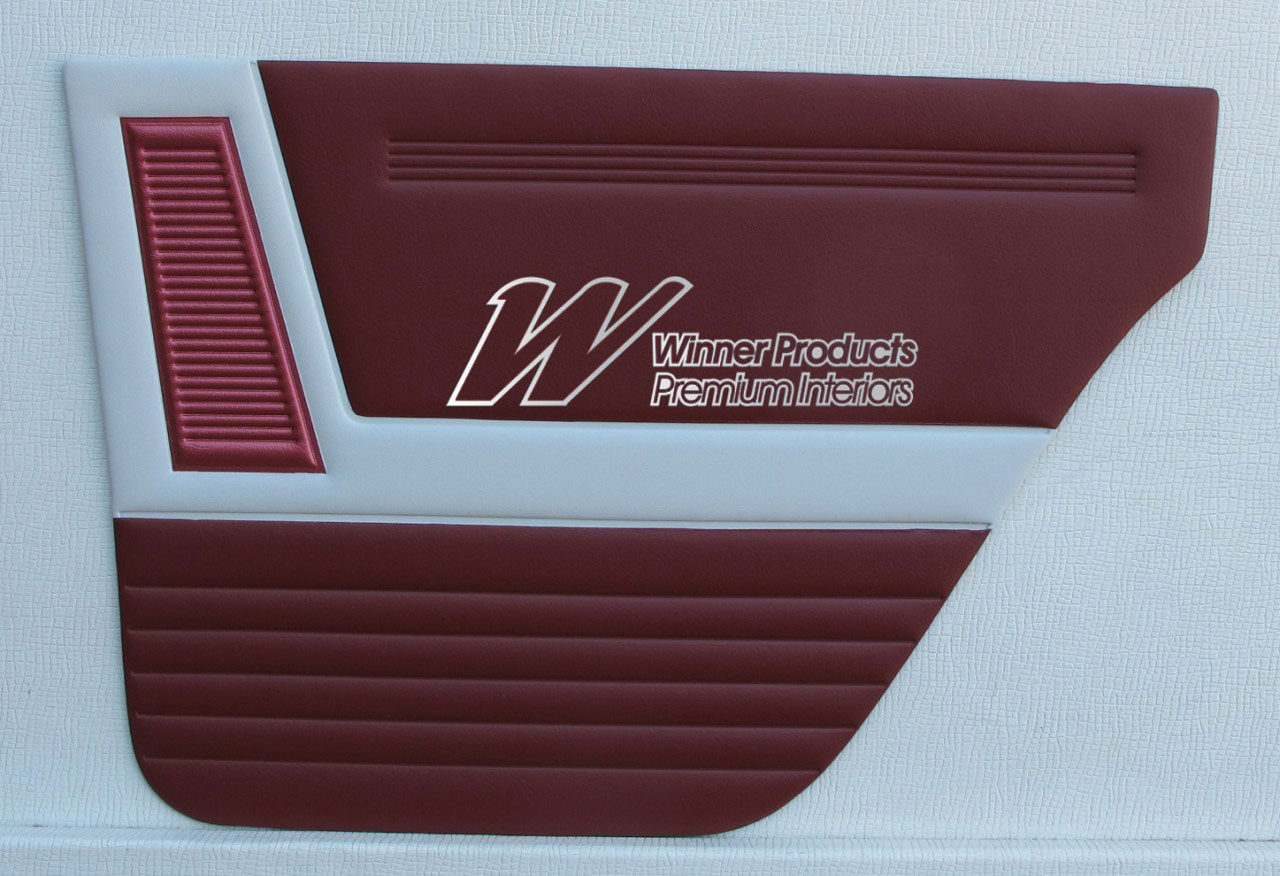 Holden Special EJ Special Sedan B10 Garnet & Bolero Red with Feathertop Grey Door Trims (Image 3 of 5)