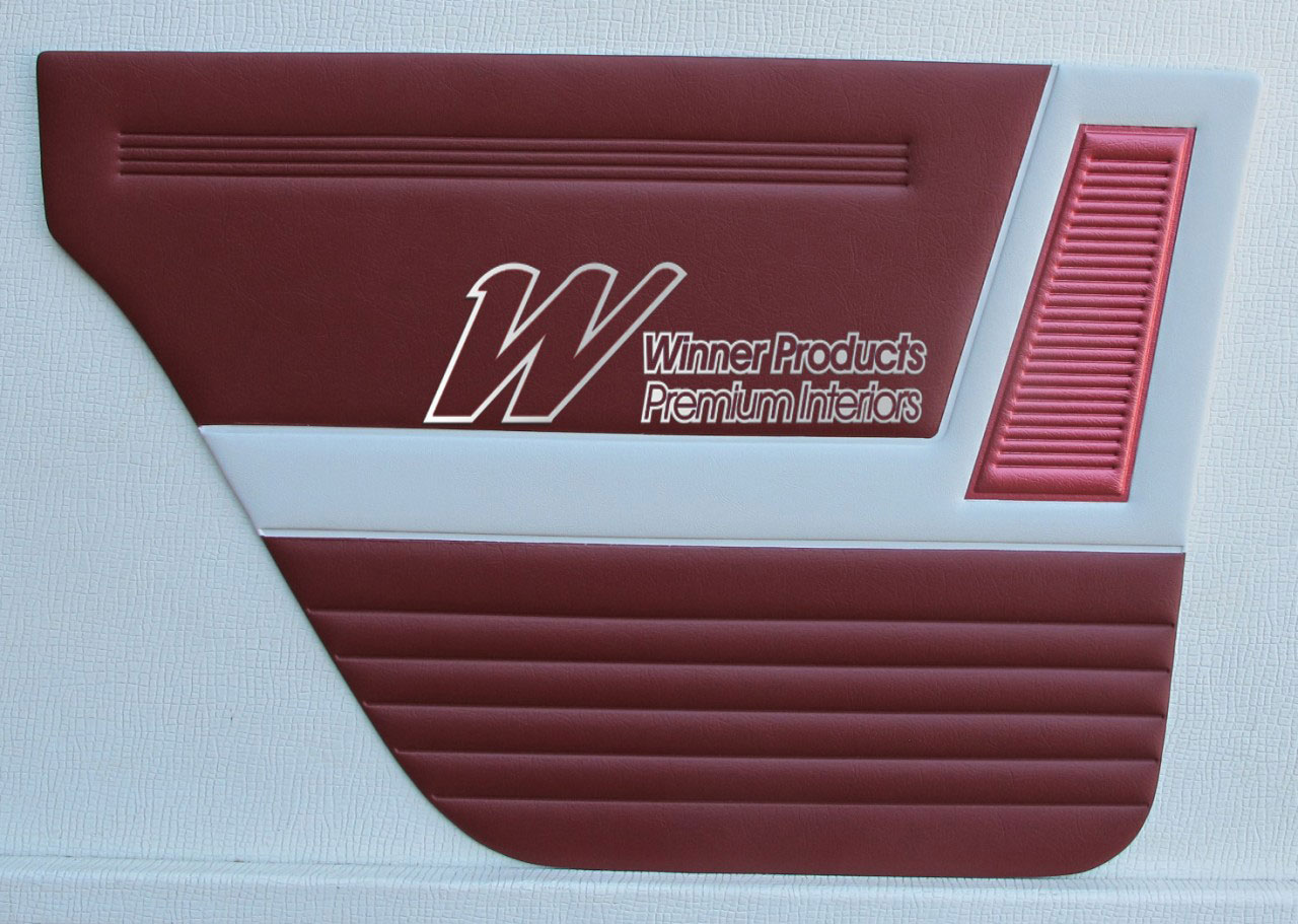 Holden Special EJ Special Sedan B10 Garnet & Bolero Red with Feathertop Grey Door Trims (Image 4 of 5)