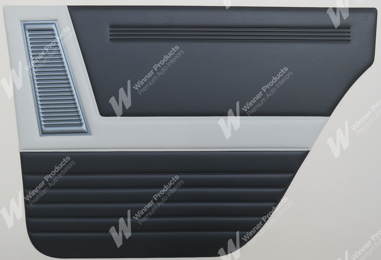 Holden Special EJ Special Sedan B17 Alligator & Elephant Grey with Feathertop Grey Door Trims (Image 3 of 5)