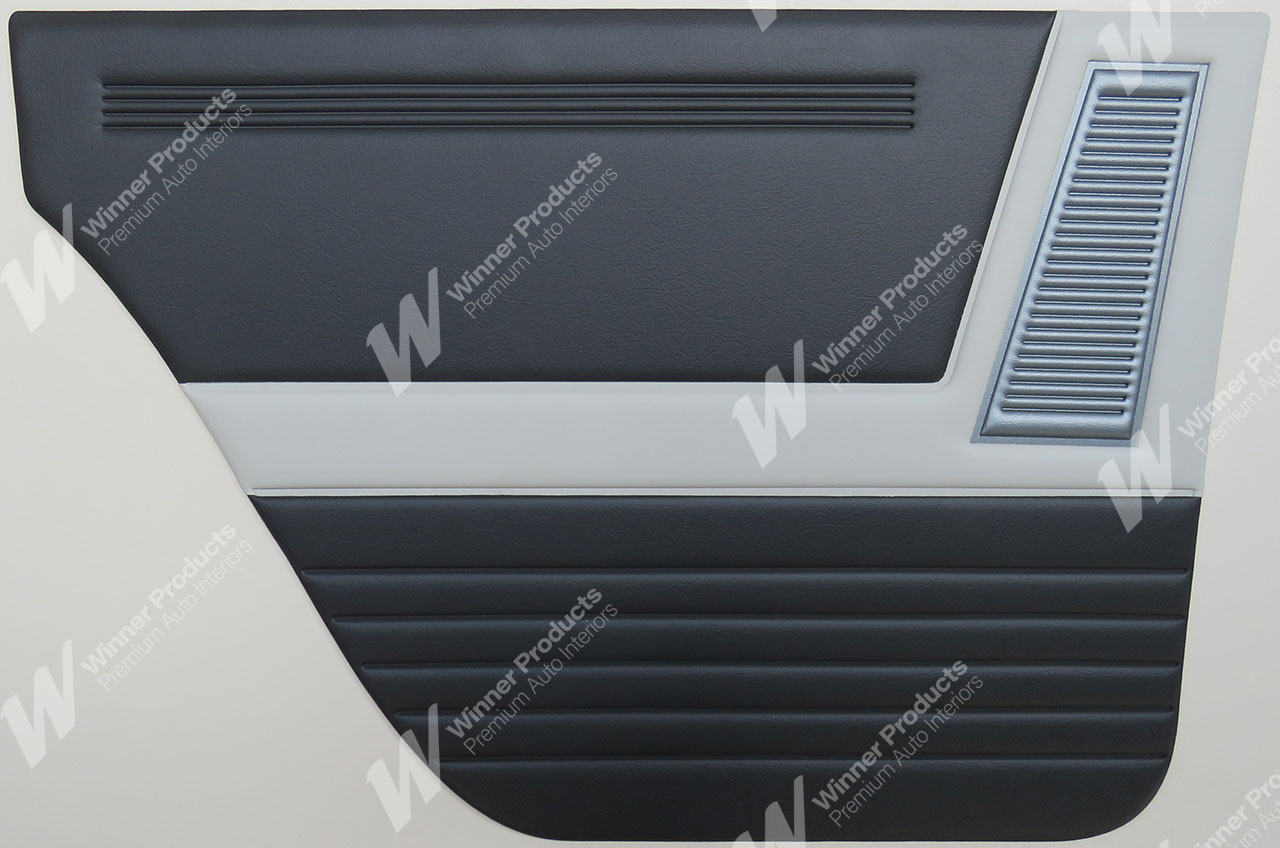 Holden Special EJ Special Sedan B17 Alligator & Elephant Grey with Feathertop Grey Door Trims (Image 4 of 5)