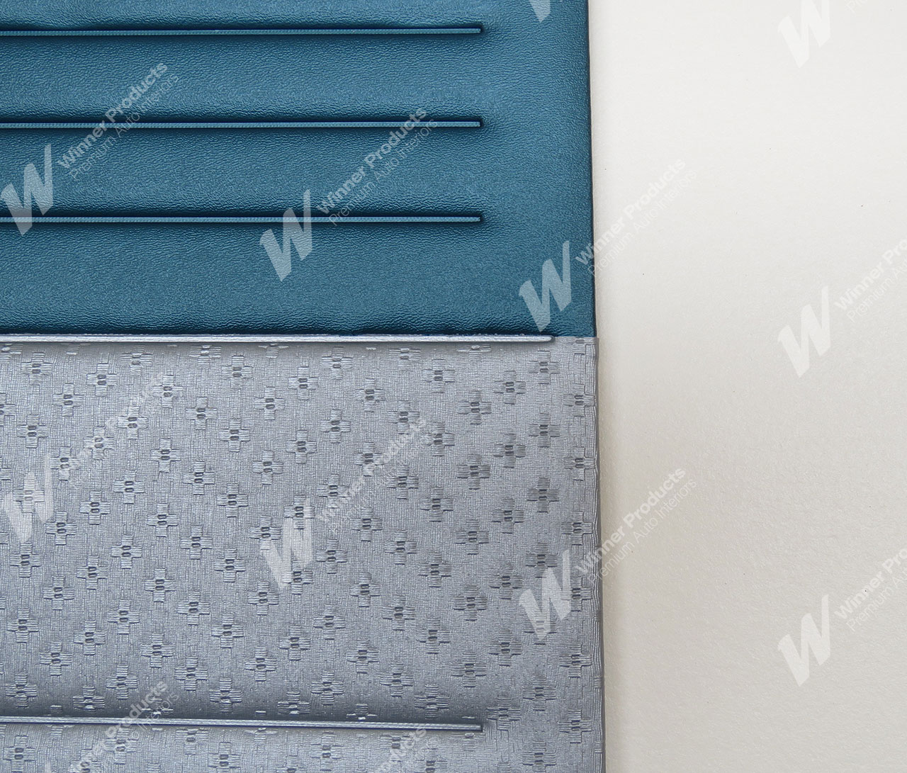 Holden Special EK Special Wagon 1051 Mosaic Turquoise & Athens Grey Door Trims (Image 5 of 5)