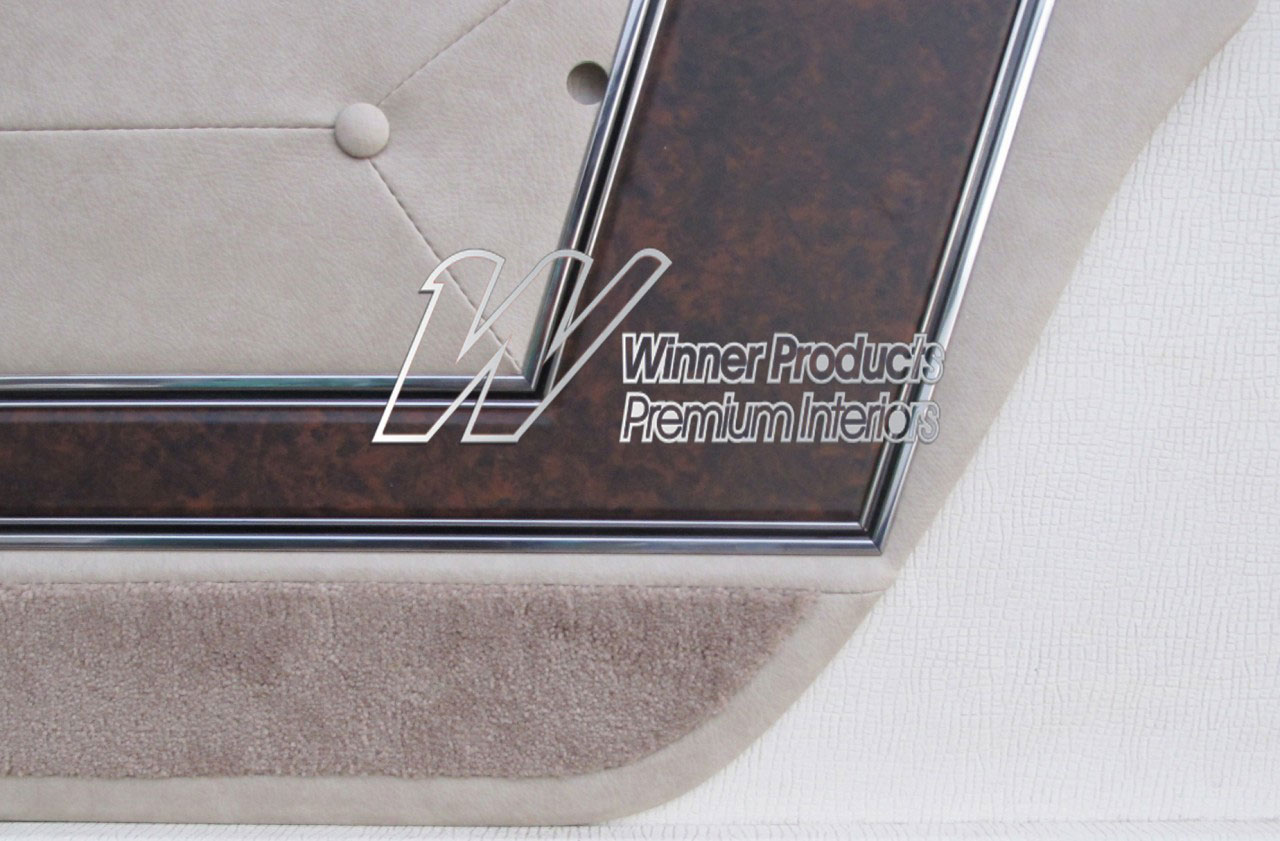 Holden Brougham HG Brougham Sedan 18N Sandalwood Door Trims (Image 7 of 8)