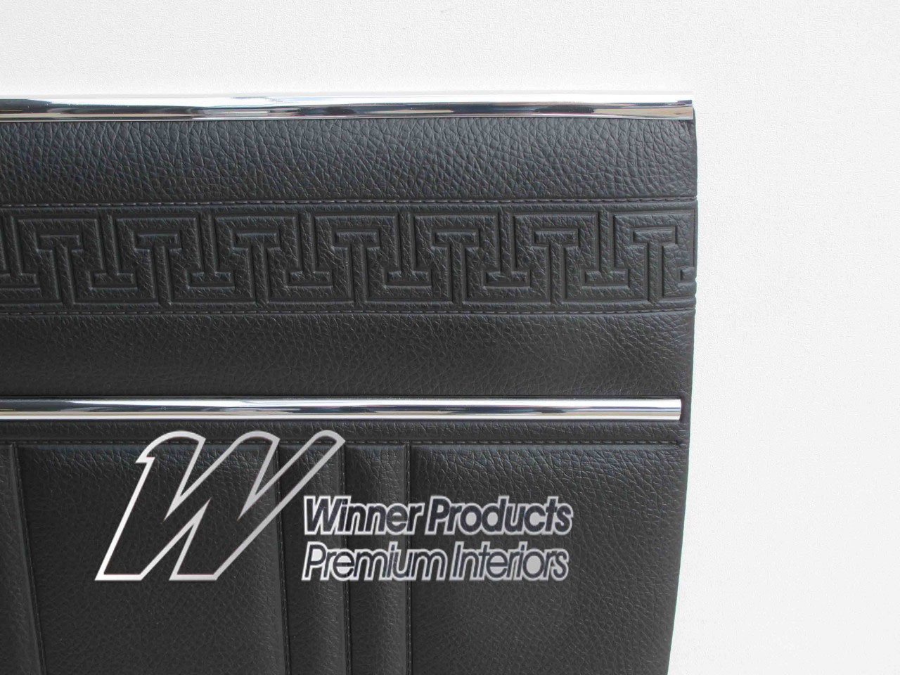 Holden Kingswood HG Kingswood Sedan 10G Black & Cloth Door Trims (Image 2 of 17)