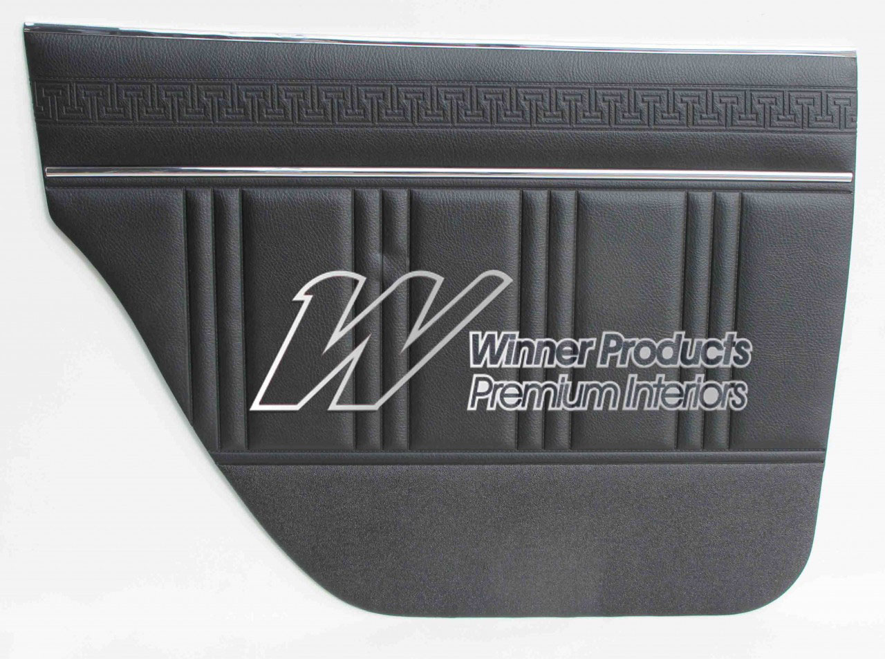 Holden Kingswood HG Kingswood Sedan 10G Black & Cloth Door Trims (Image 3 of 17)