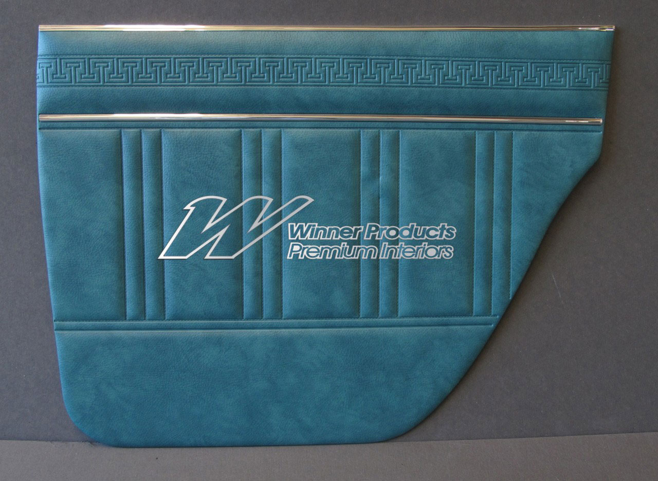 Holden Kingswood HG Kingswood Sedan 13E Turquoise Mist Door Trims (Image 2 of 5)