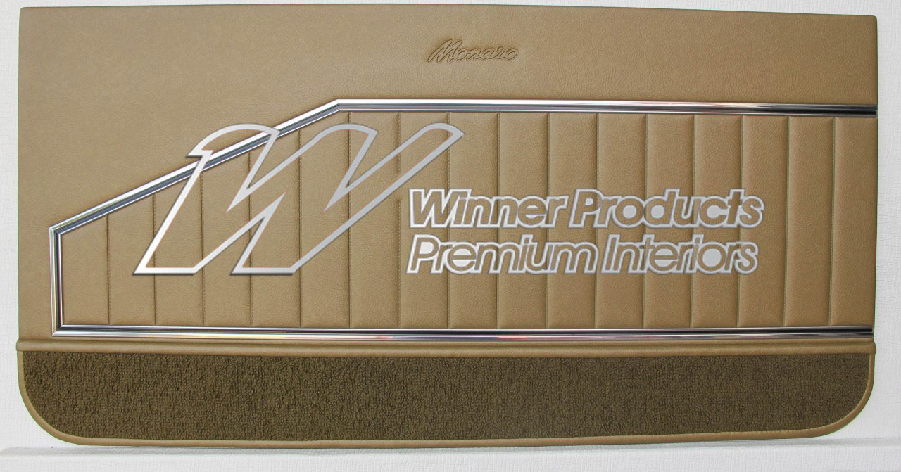 Holden Monaro HG Monaro GTS Coupe 11X Antique Gold Door Trims (Image 2 of 12)