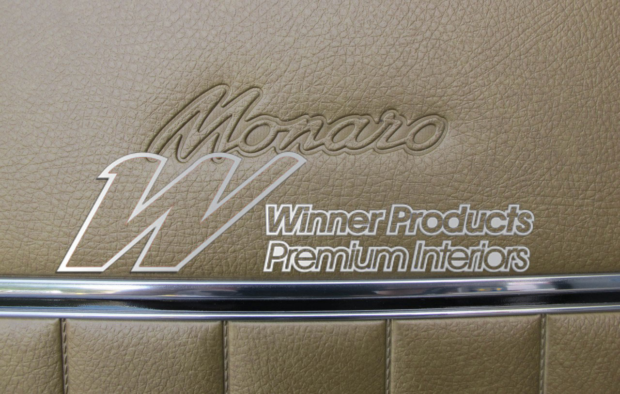 Holden Monaro HG Monaro GTS Coupe 11X Antique Gold Door Trims (Image 11 of 12)