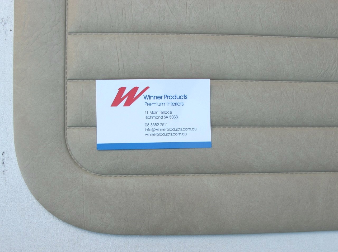 Holden Kingswood HJ Kingswood Panel Van 60X Chamois & Cloth Door Trims (Image 4 of 4)