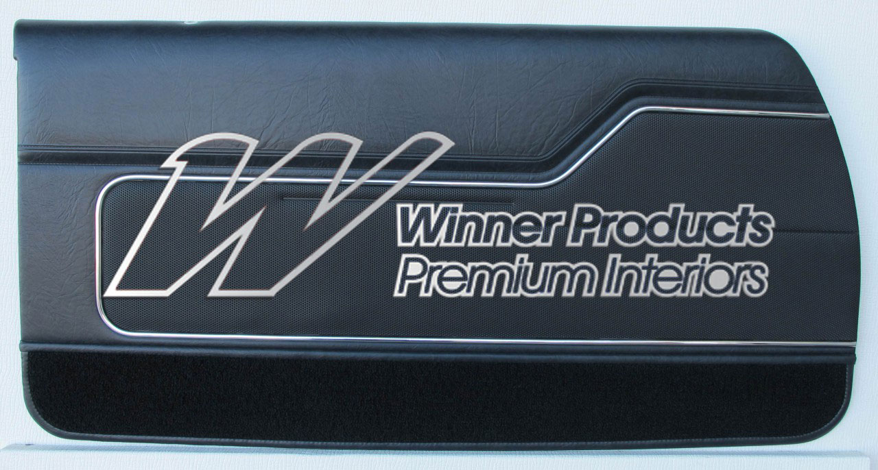 Holden Monaro HJ Monaro GTS Coupe 18V Slate Black Door Trims (Image 5 of 15)