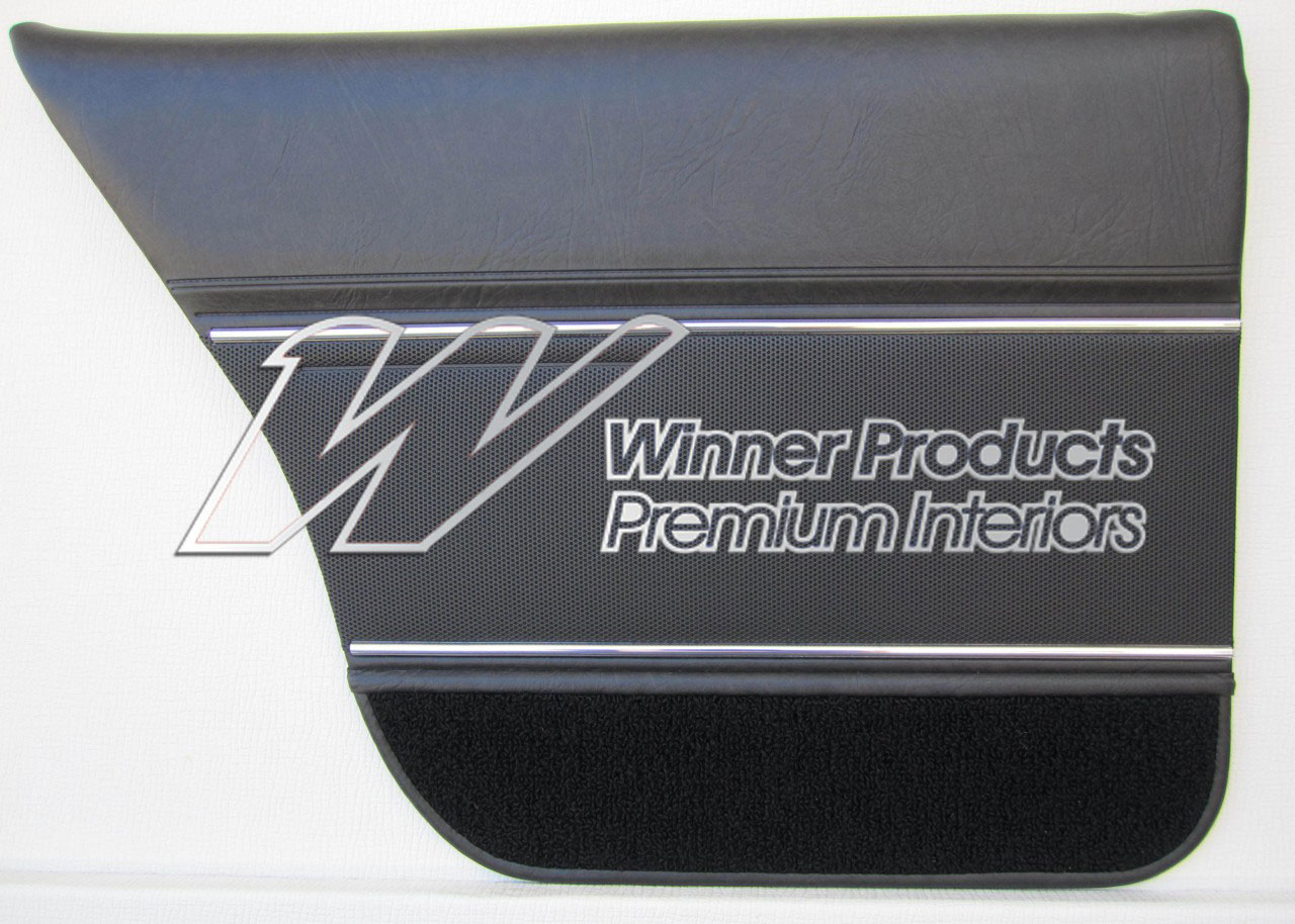 Holden Monaro HJ Monaro GTS Sedan 18Z Slate Black & Stripe Door Trims (Image 3 of 5)