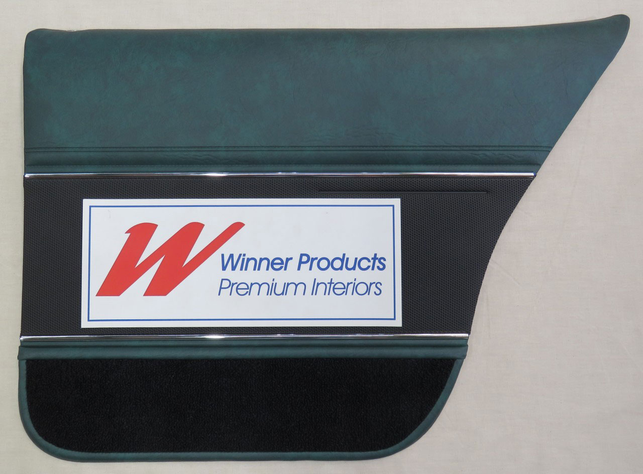 Holden Monaro HJ Monaro GTS Sedan 45V Jade Green Door Trims (Image 5 of 6)