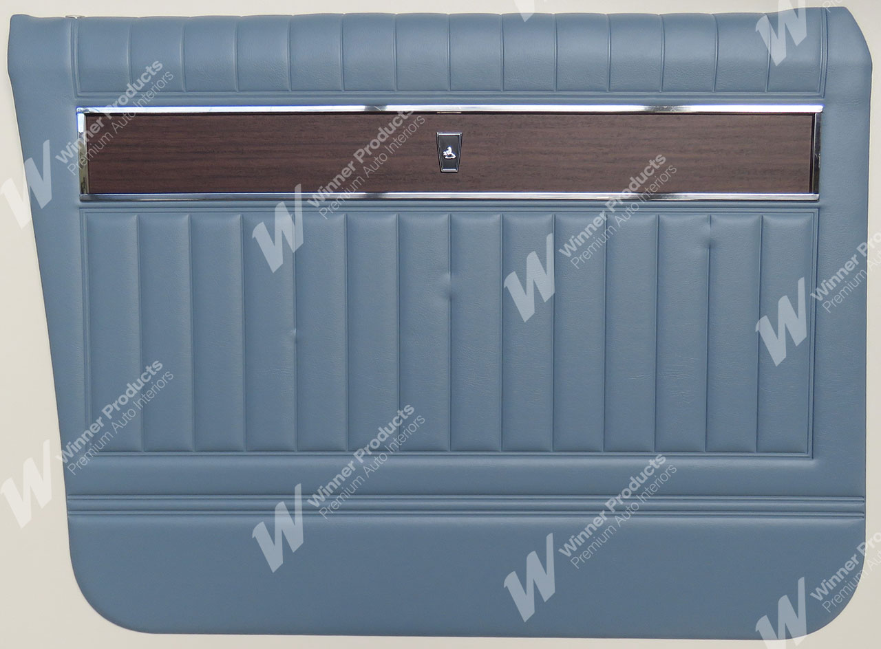 Holden Premier HK Premier Sedan 14R Light Teal Door Trims (Image 2 of 6)