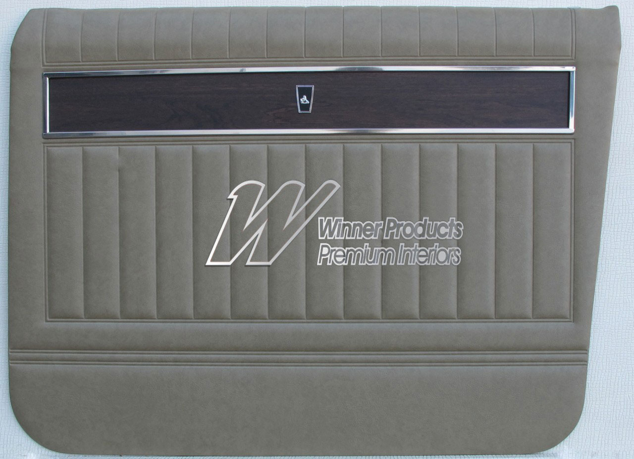 Holden Premier HK Premier Wagon 18S Buckskin Beige & Castillion Weave Door Trims (Image 2 of 5)