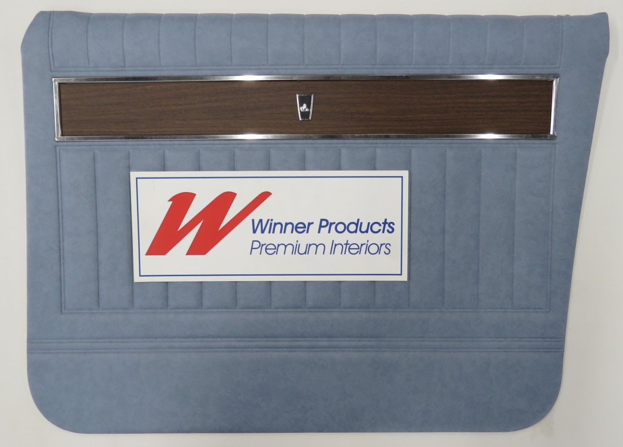 Holden Premier HK Premier Wagon 14P Jacana Blue Door Trims (Image 2 of 4)