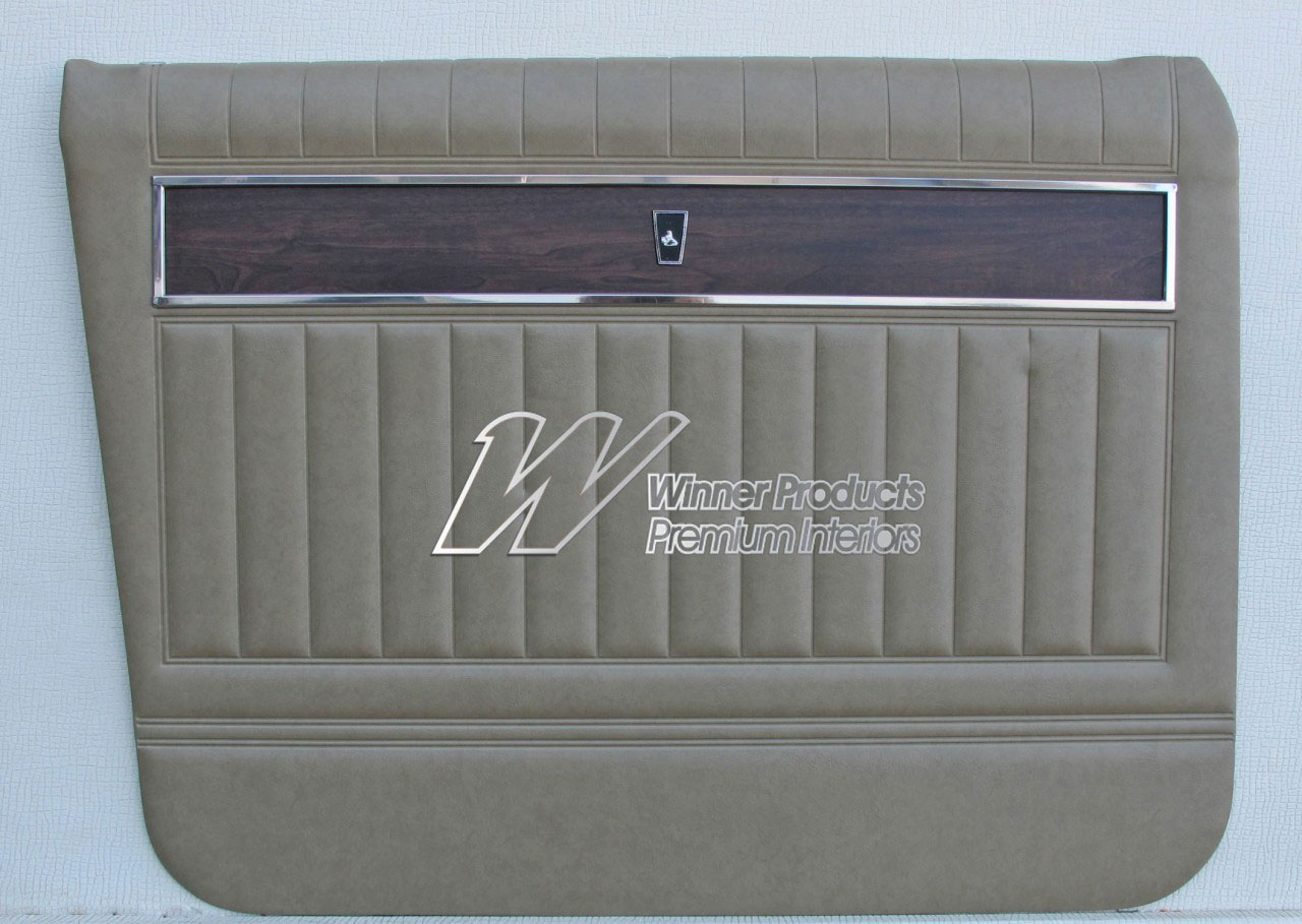 Holden Premier HK Premier Wagon 18S Buckskin Beige & Castillion Weave Door Trims (Image 1 of 5)