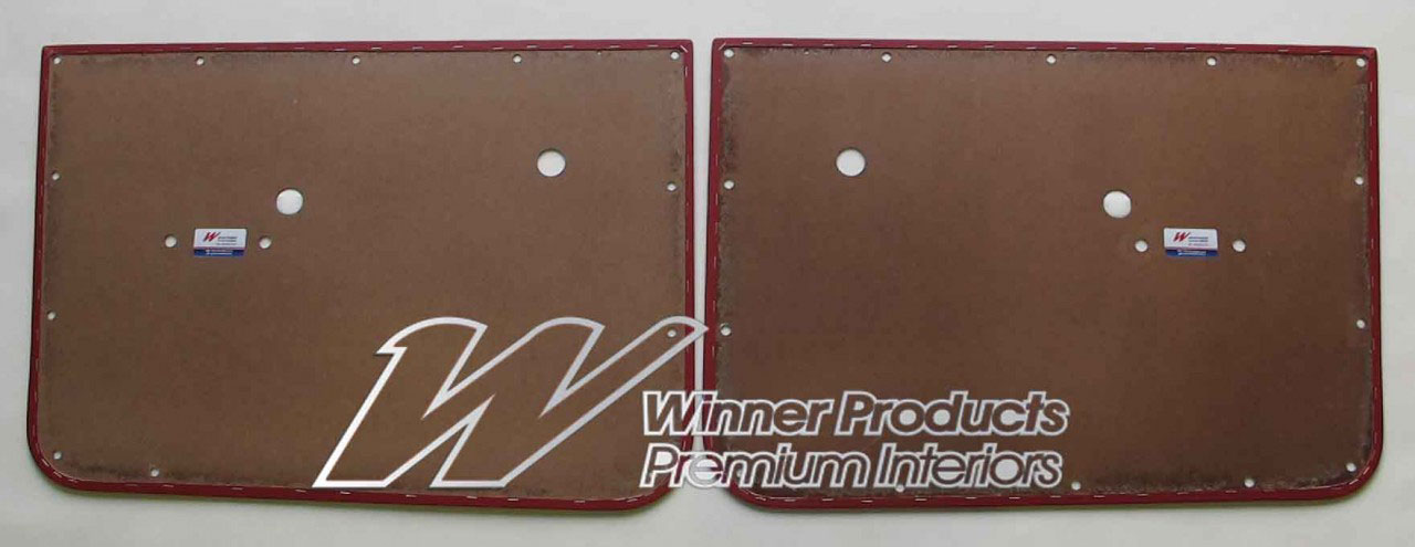 Holden Kingswood HK Kingswood Ute 12G Goya Red & Castillion Weave Door Trims (Image 5 of 6)