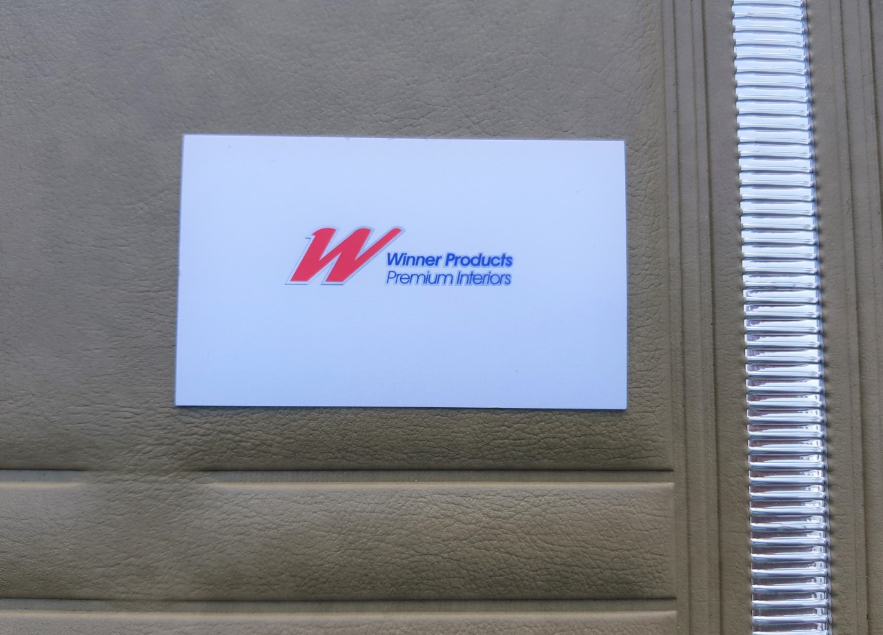 Holden Kingswood HK Kingswood Panel Van 18F Buckskin Beige Door Trims (Image 4 of 4)