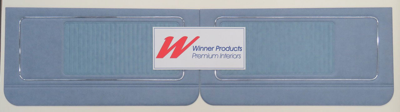 Holden Monaro HK Monaro Coupe 14Z Jacana Blue Door Trims (Image 2 of 4)