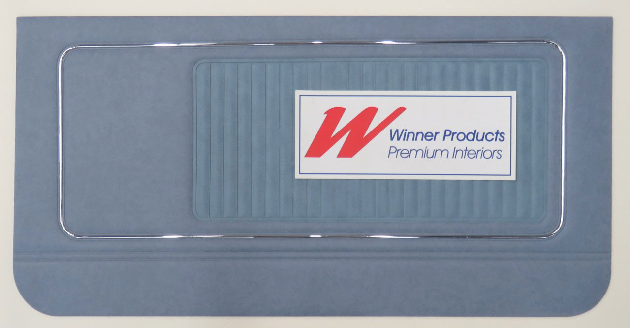 Holden Monaro HK Monaro Coupe 14Z Jacana Blue Door Trims (Image 3 of 4)