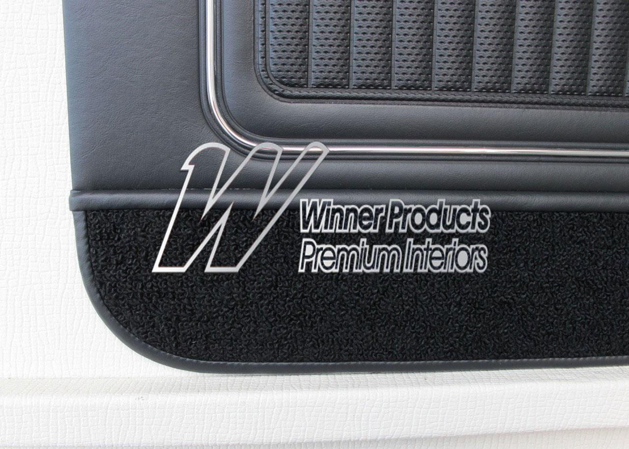 Holden Monaro HK Monaro GTS Coupe 10X Black Door Trims (Image 15 of 18)