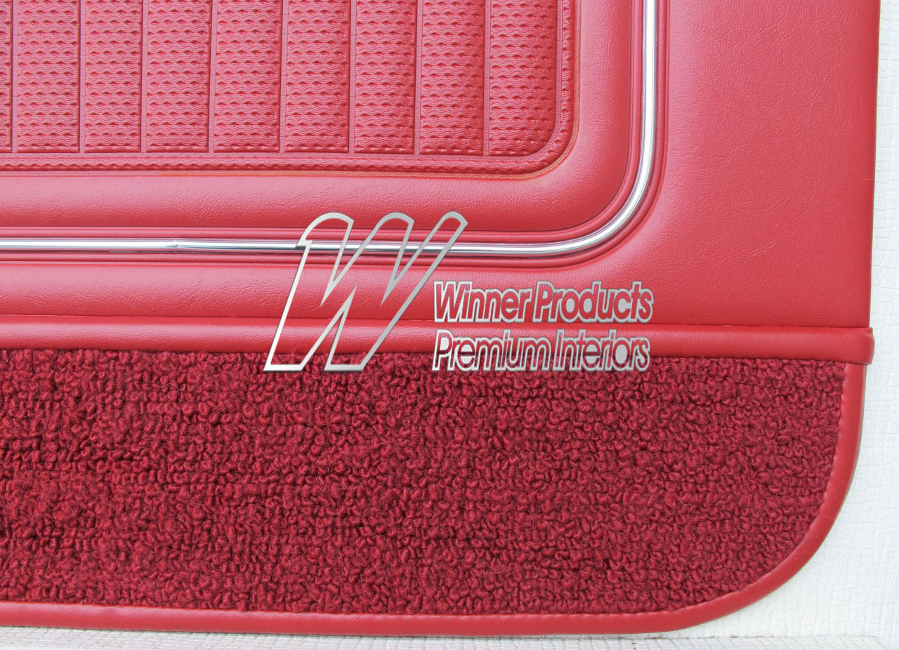 Holden Monaro HK Monaro GTS Coupe 12X Goya Red Door Trims (Image 18 of 20)