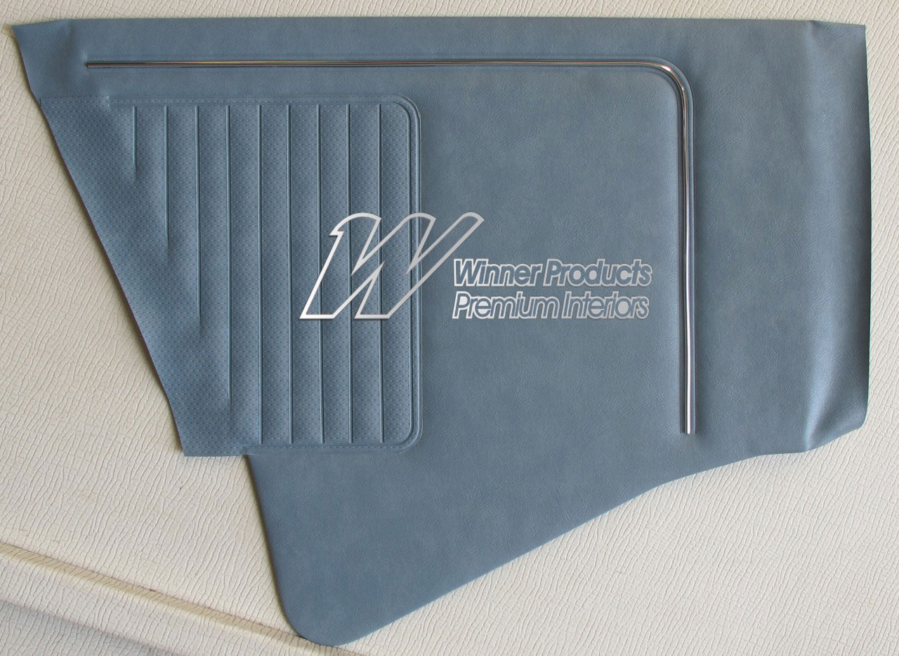 Holden Monaro HK Monaro GTS Coupe 14Z Jacana Blue Door Trims (Image 8 of 15)