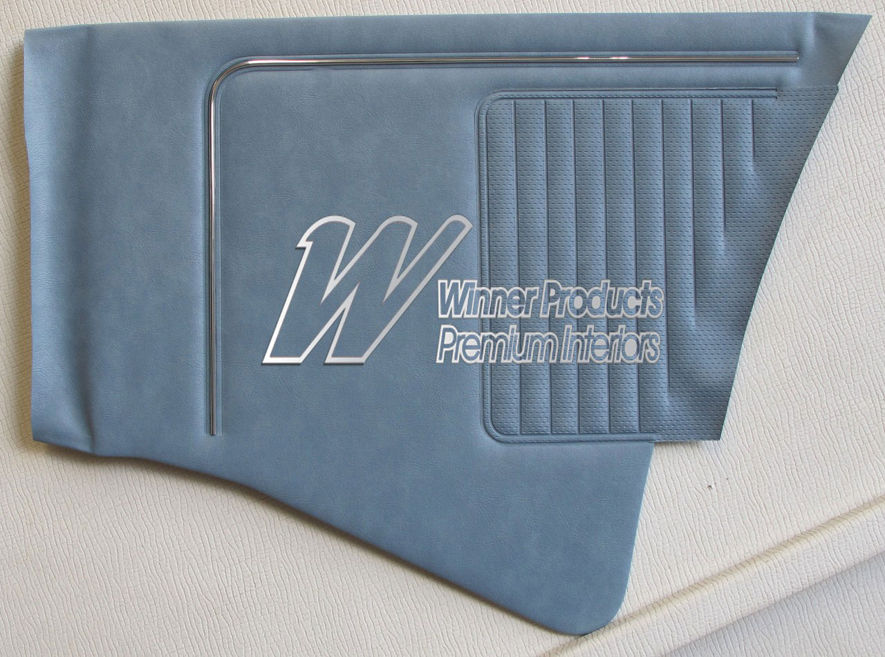 Holden Monaro HK Monaro GTS Coupe 14Z Jacana Blue Door Trims (Image 11 of 15)