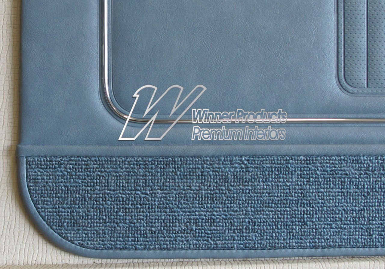 Holden Monaro HK Monaro GTS Coupe 14Z Jacana Blue Door Trims (Image 15 of 15)