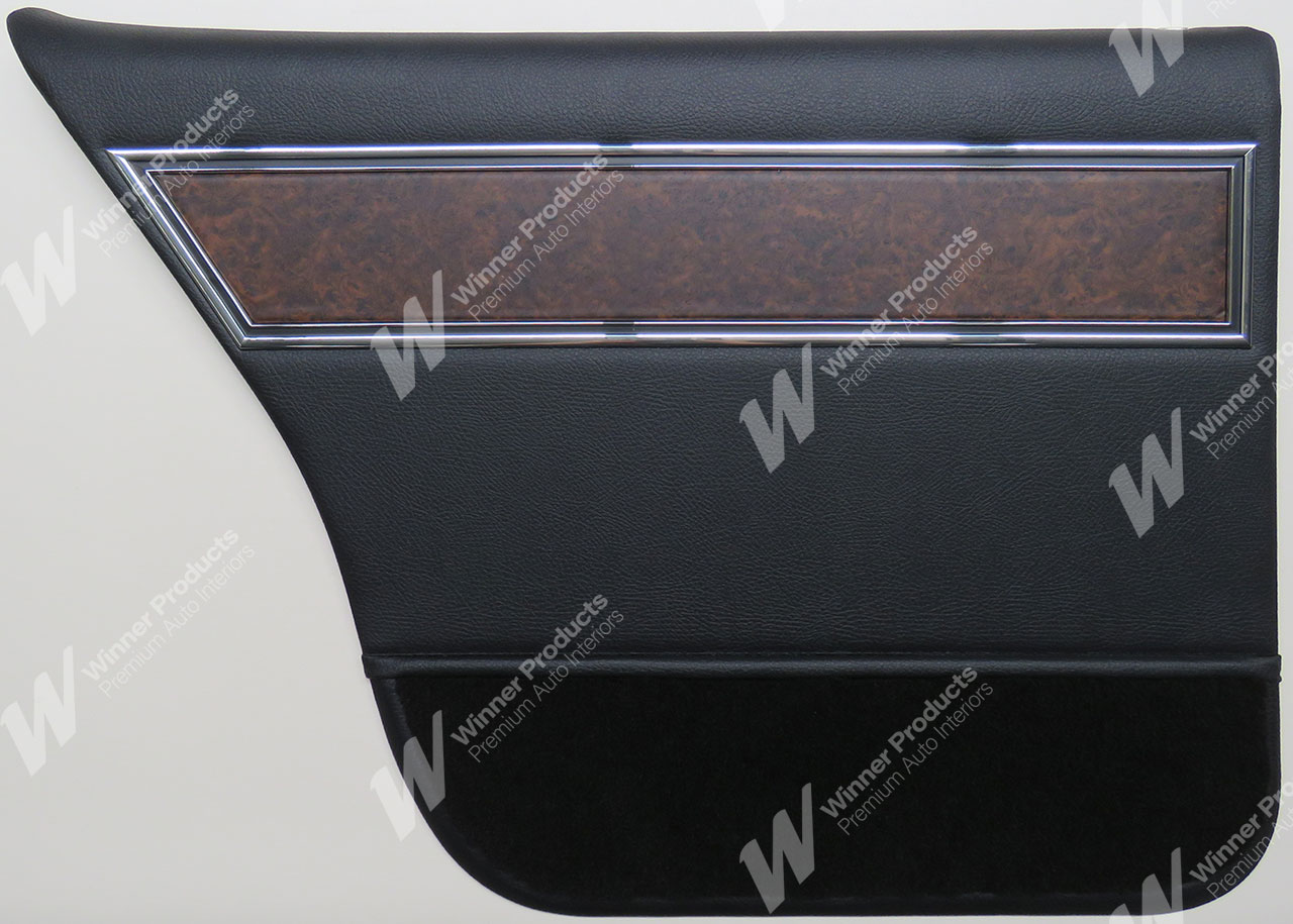 Holden Statesman HQ Statesman Deville 71-72 10M Black Door Trims (Image 4 of 5)