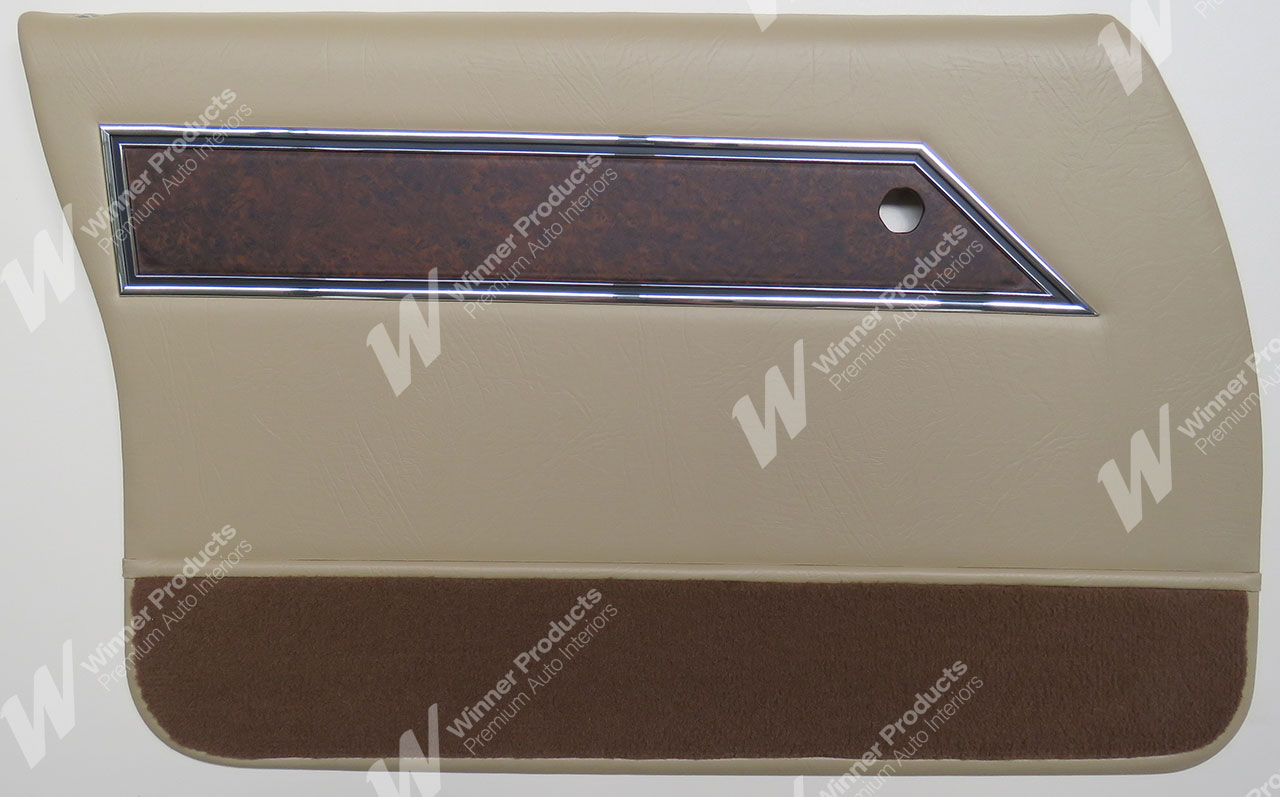 Holden Statesman HQ Statesman Deville 73-74 38M Doeskin & Chestnut Door Trims (Image 2 of 5)