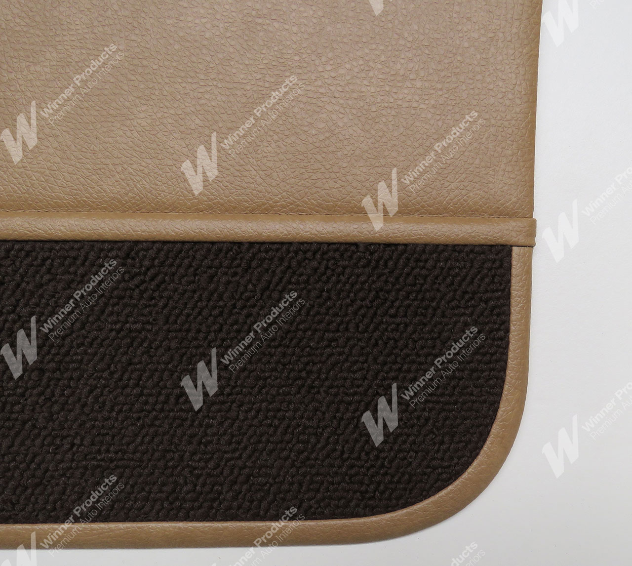 Holden Premier HQ Premier Sedan Jan71-Sept72 21T Antique Saddle & Brown Door Trims (Image 3 of 5)