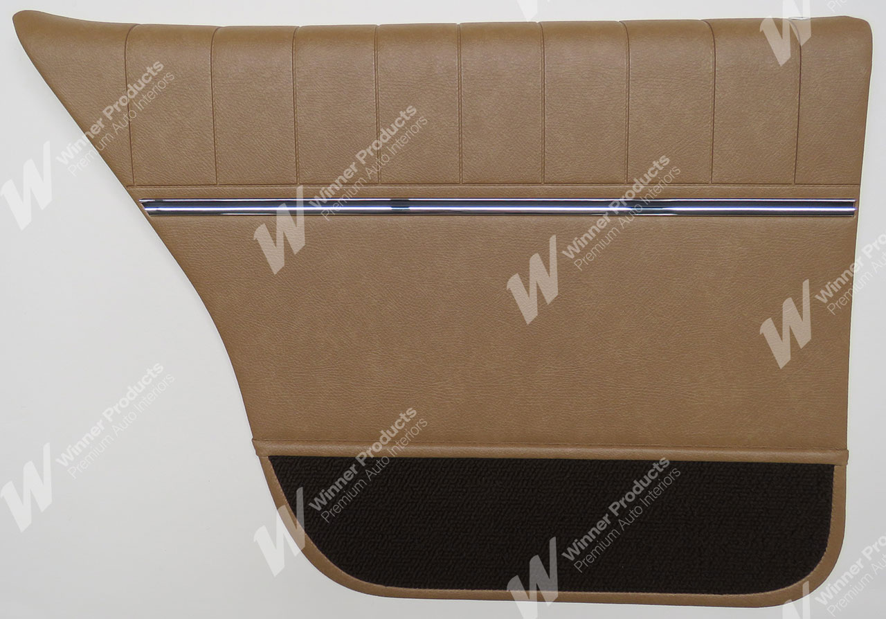 Holden Premier HQ Premier Wagon Jan71-Sept72 11T Antique Saddle & Raydo Door Trims (Image 4 of 5)