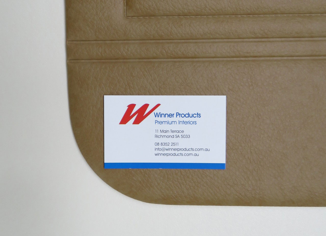 Holden Kingswood HQ Kingswood Sedan Jan71-Sep72 11E Antique Saddle Door Trims (Image 3 of 5)