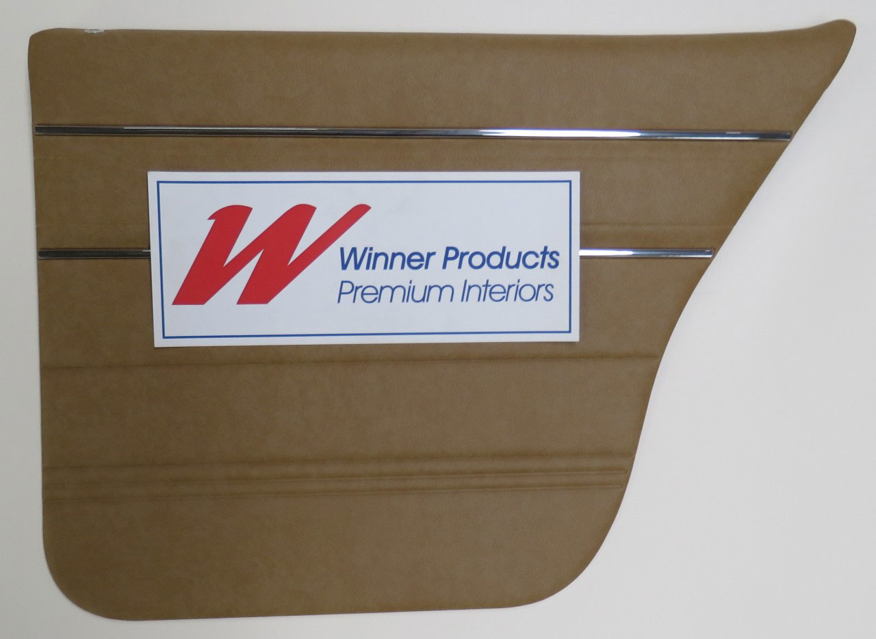 Holden Kingswood HQ Kingswood Sedan Jan71-Sep72 11E Antique Saddle Door Trims (Image 5 of 5)