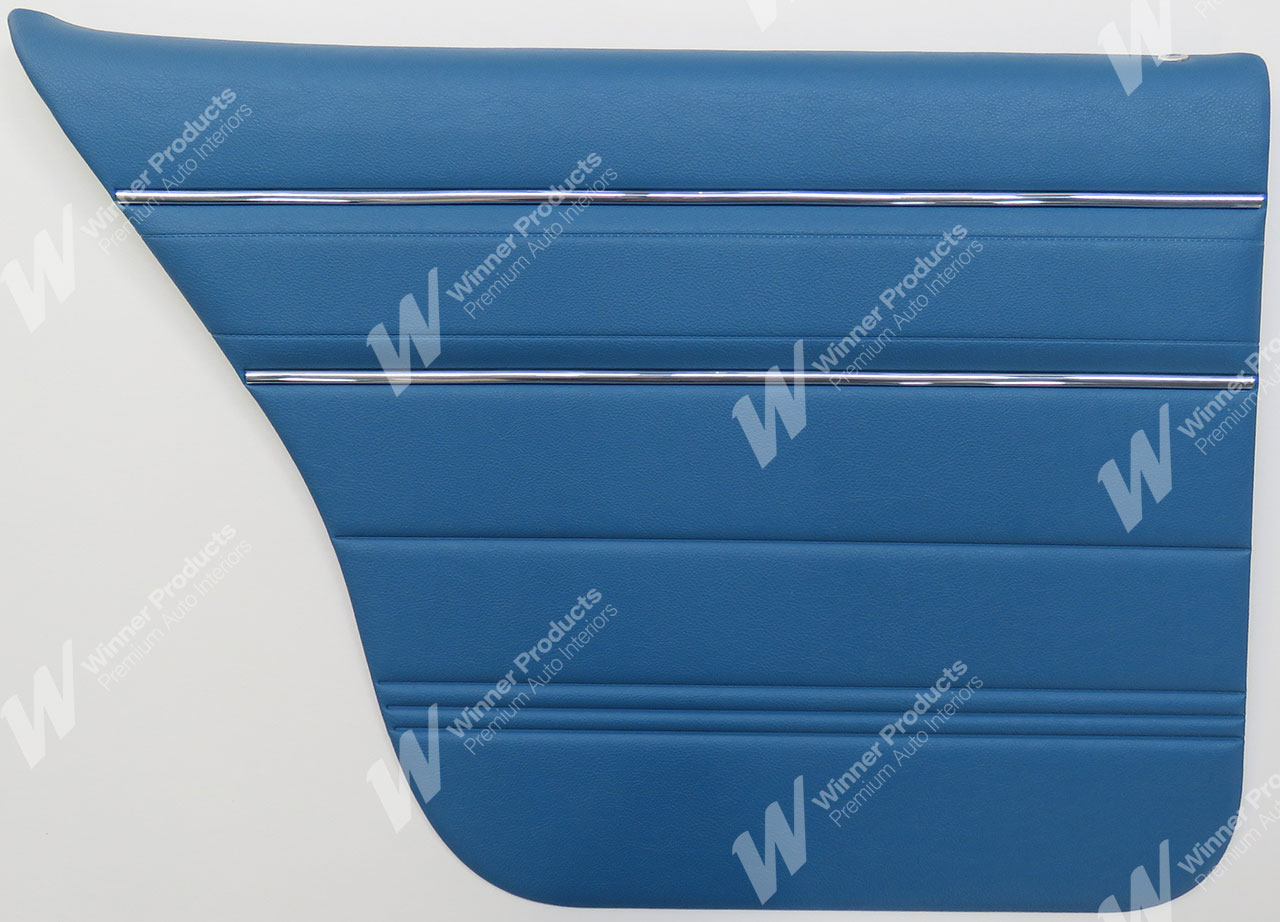 Holden Kingswood HQ Kingswood Sedan Jan71-Sep72 24E Medium Blue & Black Door Trims (Image 4 of 5)