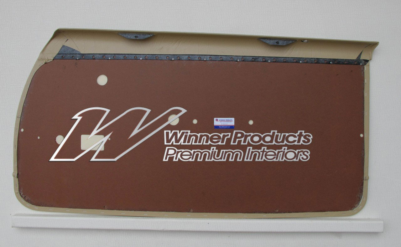 Holden Monaro HQ Monaro GTS Coupe Mar-Sep 74 38X Doeskin & Chestnut Door Trims (Image 9 of 13)