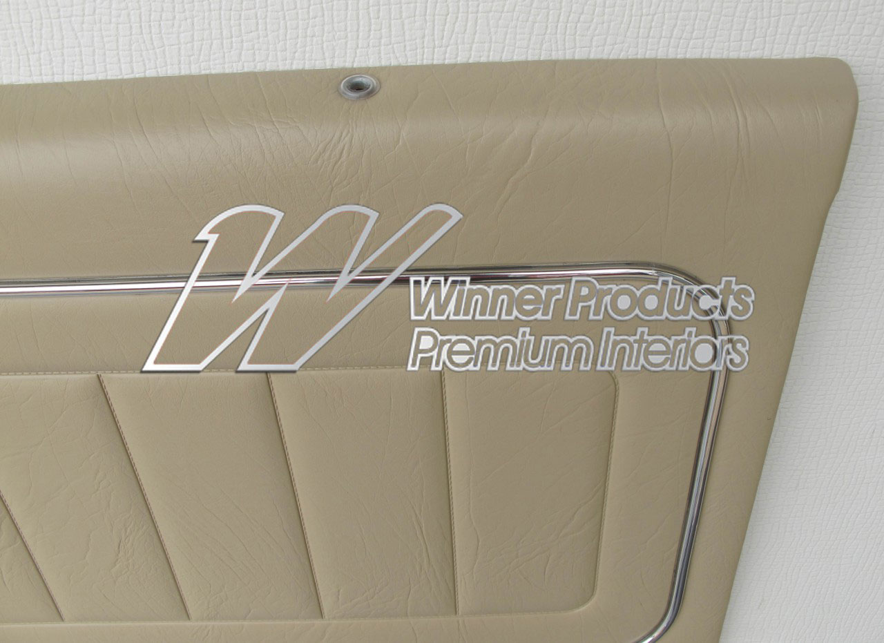 Holden Monaro HQ Monaro GTS Coupe Mar-Sep 74 38X Doeskin & Chestnut Door Trims (Image 12 of 13)